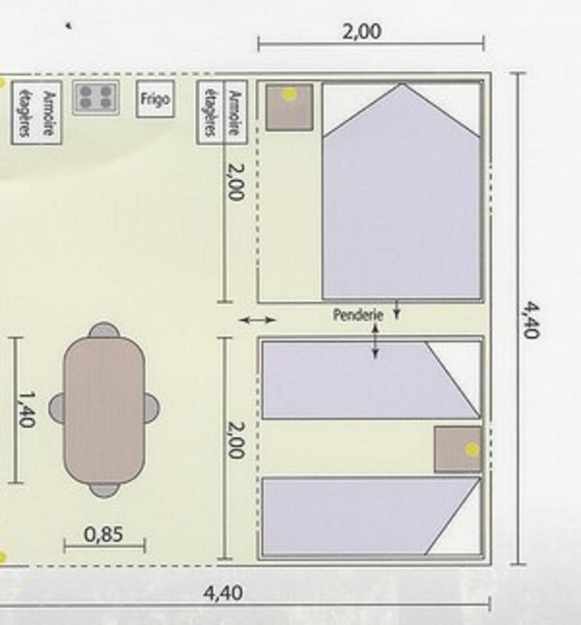 Camping Le Chassezac Sampzon Exteriör bild
