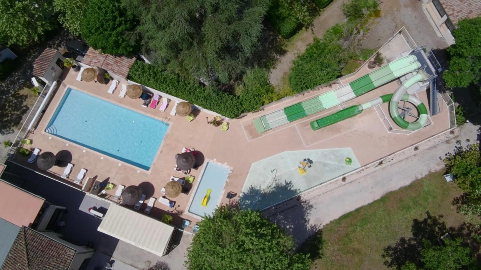 Camping Le Chassezac Sampzon Exteriör bild